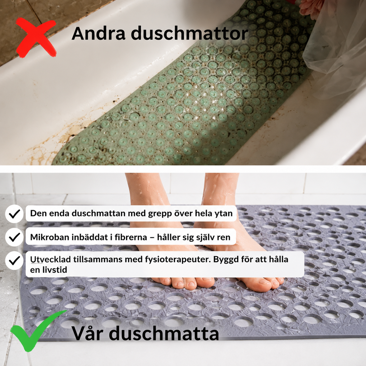 Gripora – Halksäker & antibakteriell